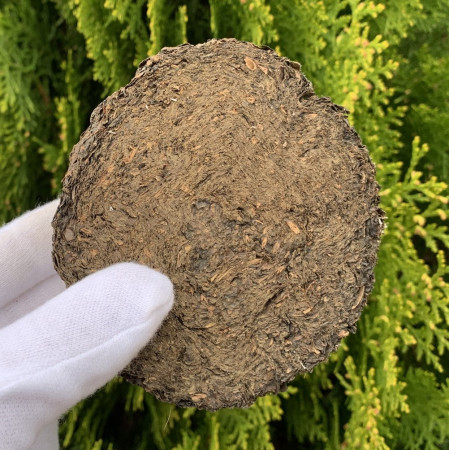 Тибетский чай Хэй Ча с плесенью Хунань Аньхуа "Тысячи сотен лян" 150 г